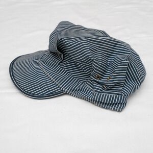 Vintage Railroad Engineer Hat Big Mac Union Made Sz 7 3/8 Pennys USA 40s 50s